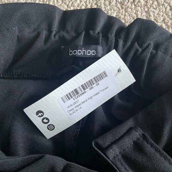 🔸 Boohoo 🔸 black dress pants - Picture 3 of 7